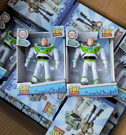 Desenho Animado Toy Story 3 Buzz Lightyear Woody Boneco Anime Modelo Brinquedo de Mesa Enfeite Colecionáveis Boneca Infantil Presente de Feriado Surpresa