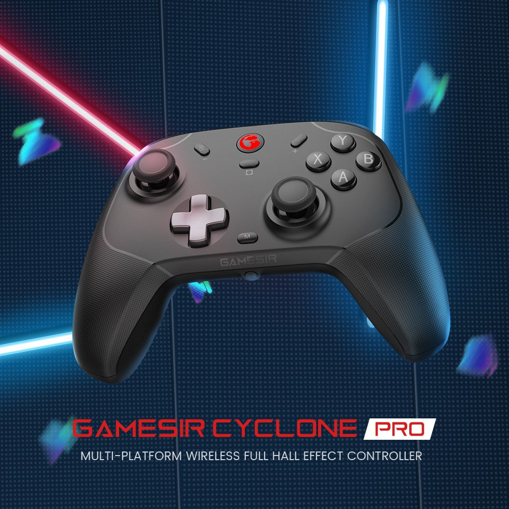 GameSir Cyclone Pro Wireless Switch Controller for Nintendo Switch iPhone Android PC Hall Effect Joystick Gaming Gamepad