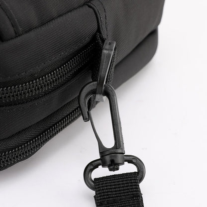 Waist Pack Men's Casual Travel Purse Waterproof Belt Zipper Tactical Outdoor Fanny Pack Phone Pocket Chest Sling Bag