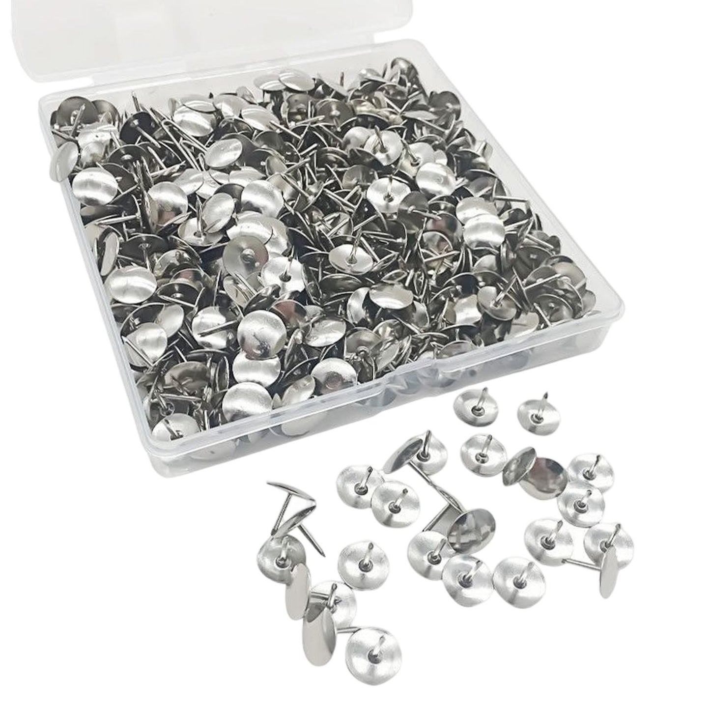 600Pcs Metal Push Pins Travel Marker Office Pictures Home School Marking Notice Pushpins Decor Thumbtacks for Bulletinboard