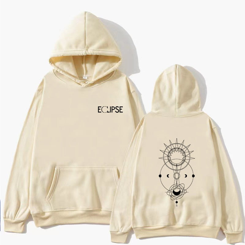 The Eclipse Hoodie New Sweatshirt Men Women Printing Hoodies Pullover Unisex Harajuku Tracksuit