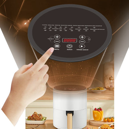 6L Large Air Fryer,Multifunction Digital Air Fryer Without Oil Electric Oven, Dehydrator, Air Fryer with LED Touch Panel