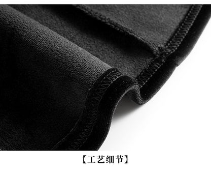 Elastic Velvet Long Black Skirts Women 2025 Casual Korean Fashion Y2k Clothes Mid Length Elegant High Waist Harajuku Maxi Skirt