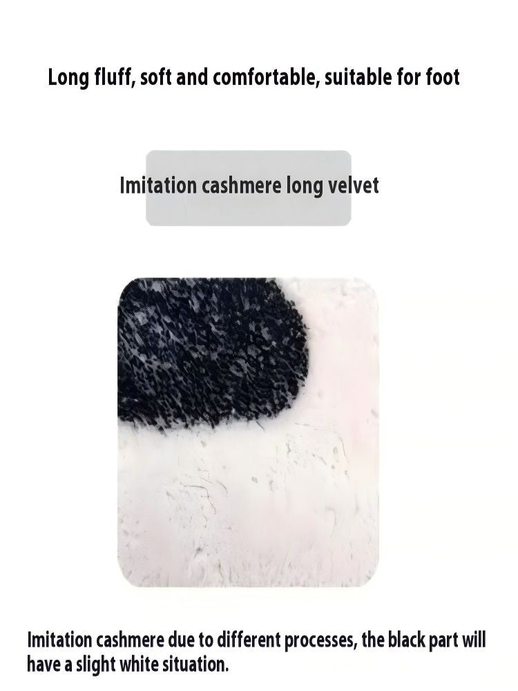 Halloween Shaped Imitation Cashmere Floor Mats Absorbent Bathroom Horror Entrance Door Mat Home Decoration