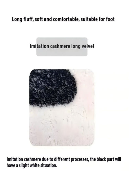 Halloween Shaped Imitation Cashmere Floor Mats Absorbent Bathroom Horror Entrance Door Mat Home Decoration