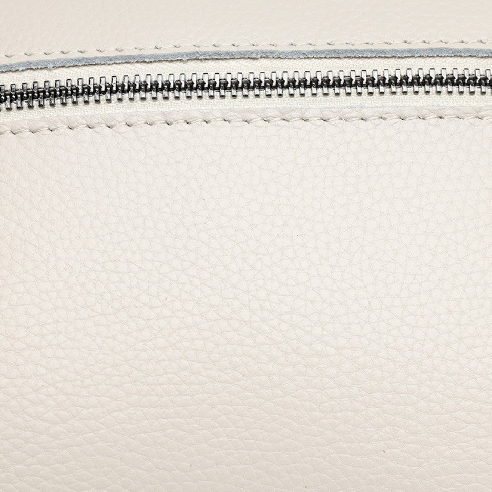 100% Genuine Leather Messenger Bag Women Fashion Style Female Handbag With Wide Shoulder Strap Luxury Hair bulb Crossbody Sac