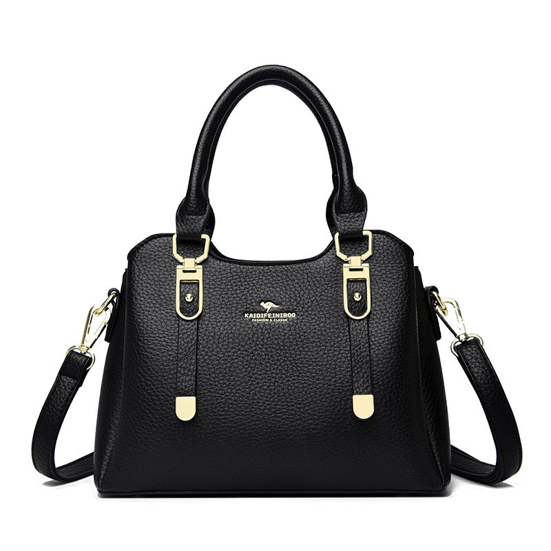 Luxury Soft Leather Purses and Handbags for Women Casual Top Quality Women Bags Ladies Shoulder Crossbody Bag Female Sac A Main