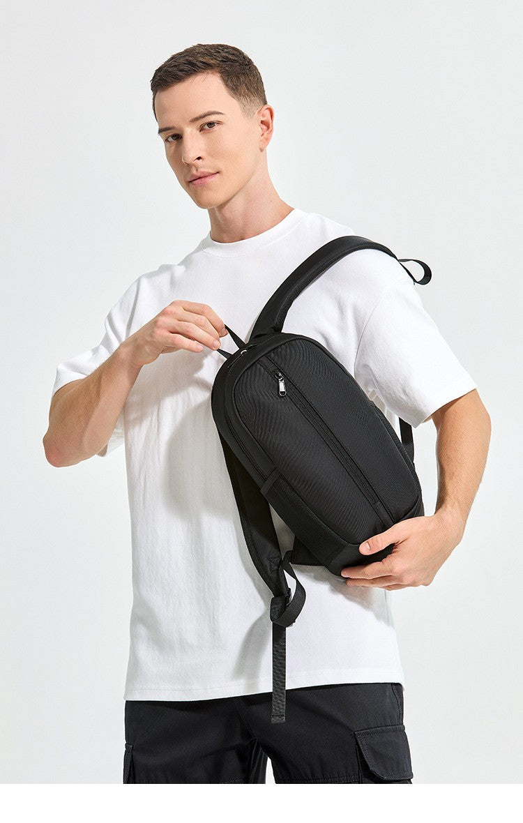 Mochila Masculina Leve para o Dia a Dia Pequena Mochila Casual Esportiva de Viagem Mini Mochila Escolar
