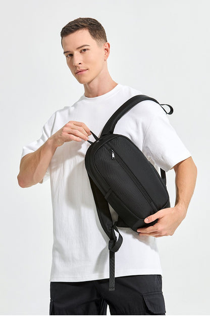 Mochila Masculina Leve para o Dia a Dia Pequena Mochila Casual Esportiva de Viagem Mini Mochila Escolar