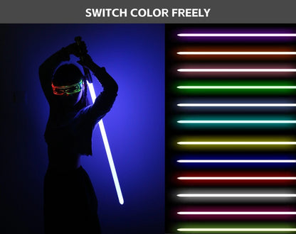 TXQSABER Anakin Lightsaber Natal Laser Pixel placa RGB Smooth Swing Punho de Metal com Lâmina de Tira de LED SDCard Proffie
