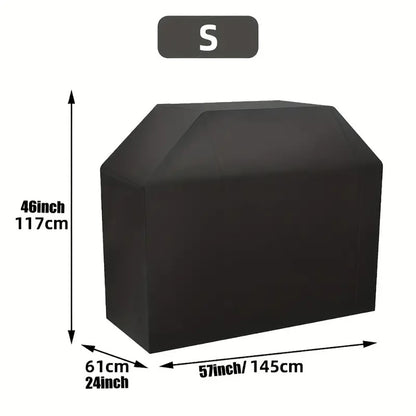 BBQ Grill Barbeque Cover  Anti-Dust Waterproof Weber Heavy Duty Charbroil BBQ Cover Outdoor Rain Protective Barbecue Cover