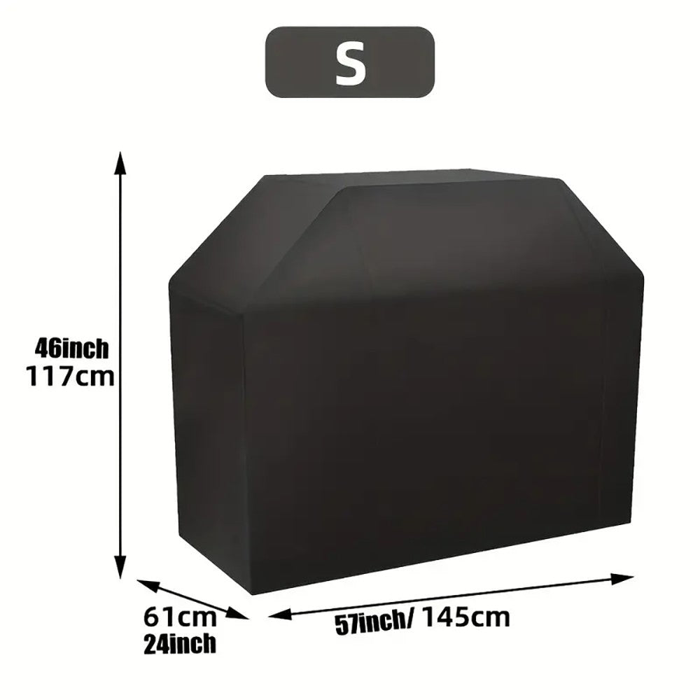 BBQ Grill Barbeque Cover  Anti-Dust Waterproof Weber Heavy Duty Charbroil BBQ Cover Outdoor Rain Protective Barbecue Cover