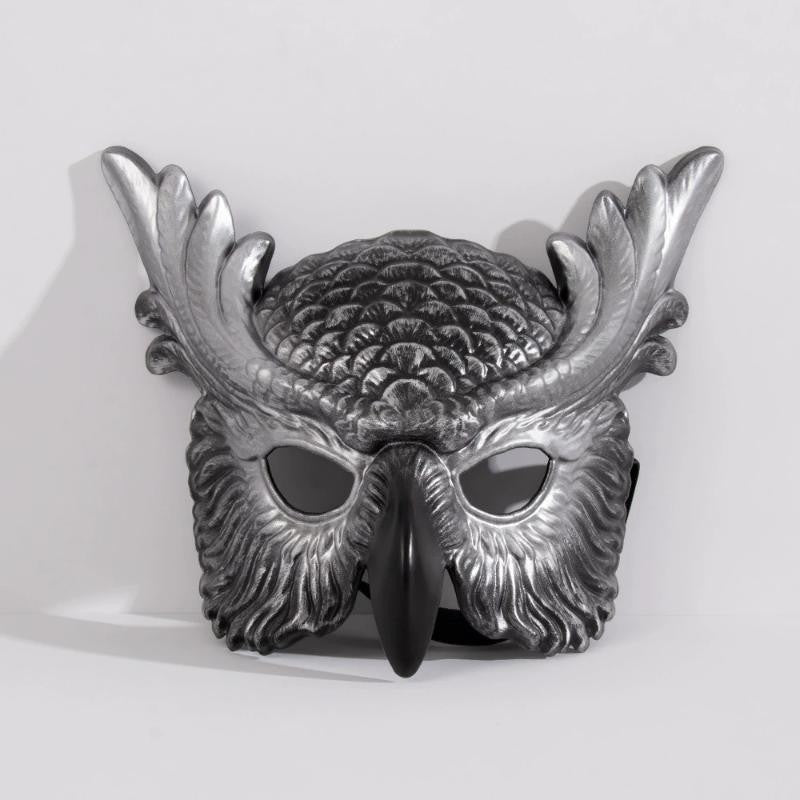 Halloween Owl Mask Carnival Props Owl Mask Festival Cosplay Photo Props Atmosphere Dance Party Dress Up