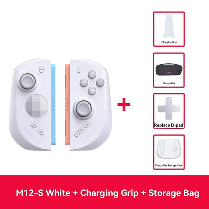MOBAPAD M12S Joy Con Controller Switch 2 TMR Air Joystick No Drift HD Rumble Wireless Gamepad for Nintendo NS2 Gaming Accessory