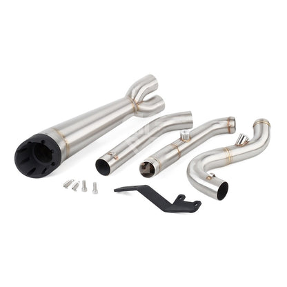 For Harley Dyna Super Glide Custom FXDC 2007-2014 FXD / EFI FXDI / Custom FXDC Motorcycle Exhaust Muffler With Header Link Pipe