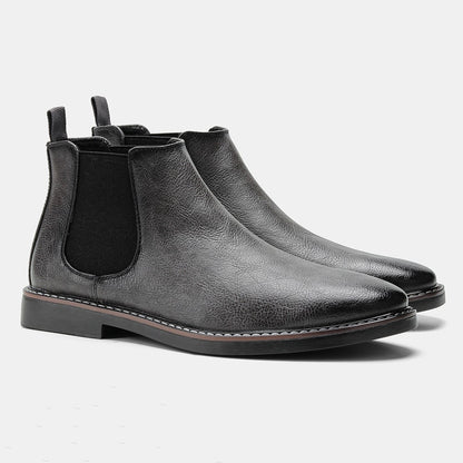 40~46 Botas Masculinas Chelsea Boots Marca Retrô Confortável Moda Masculina