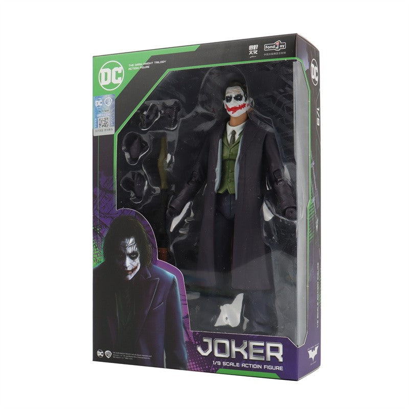 FondJoy DC Original 1/9 20CM Liga da Justiça Superman Batman Coringa Arlequina Mulher-Maravilha Victor Stone Aquaman Bonecos de Ação