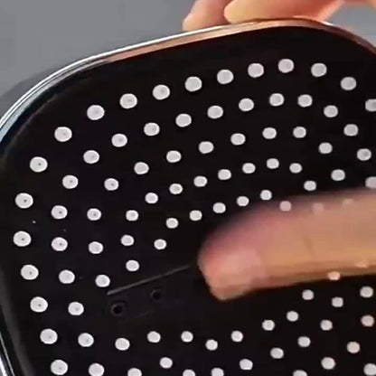 Chuveiro de alta pressão com painel grande de 13CM, com filtro, 3 modos, bico de pulverização de grande fluxo, chuveiro quadrado para banheiro
