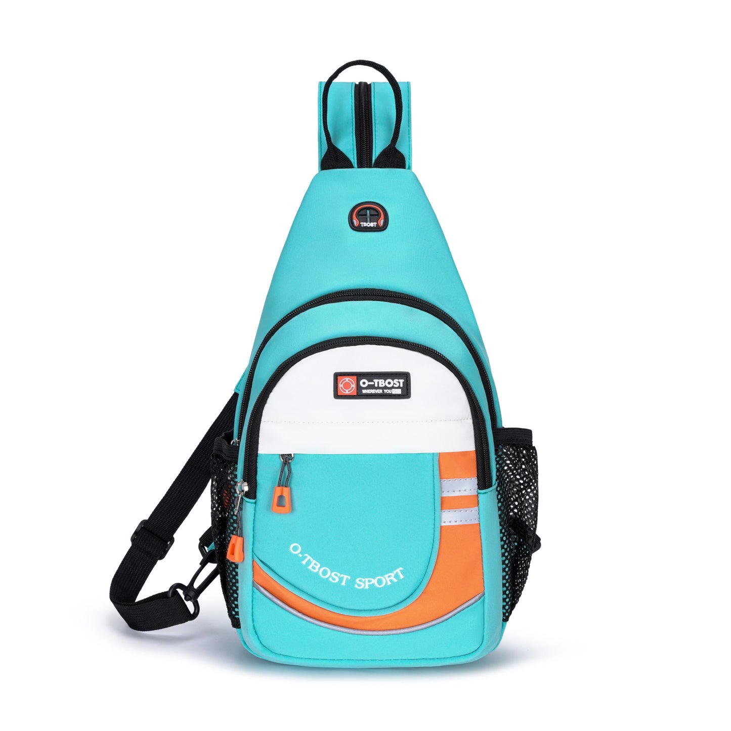 Tourist leisure chest bag, multifunctional large capacity shoulder bag, outdoor trendy crossbody bag