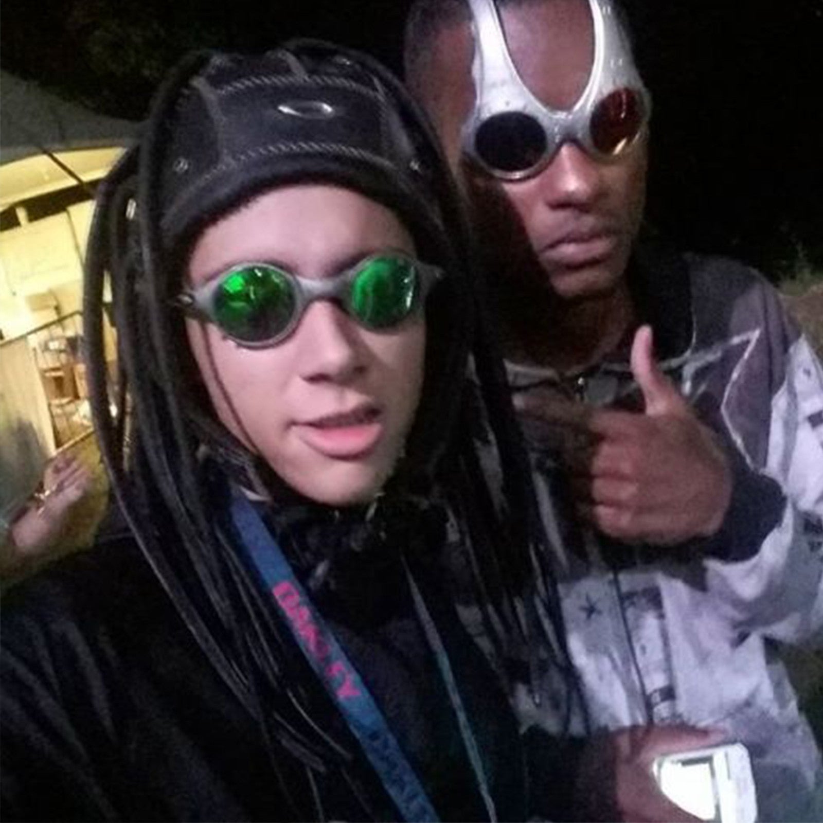 P-Jsmen Halloween Hat Party Costume Headgear Hip Hop Braids Wig Mask Adult Kids Men Boys Fashion Props Decoration