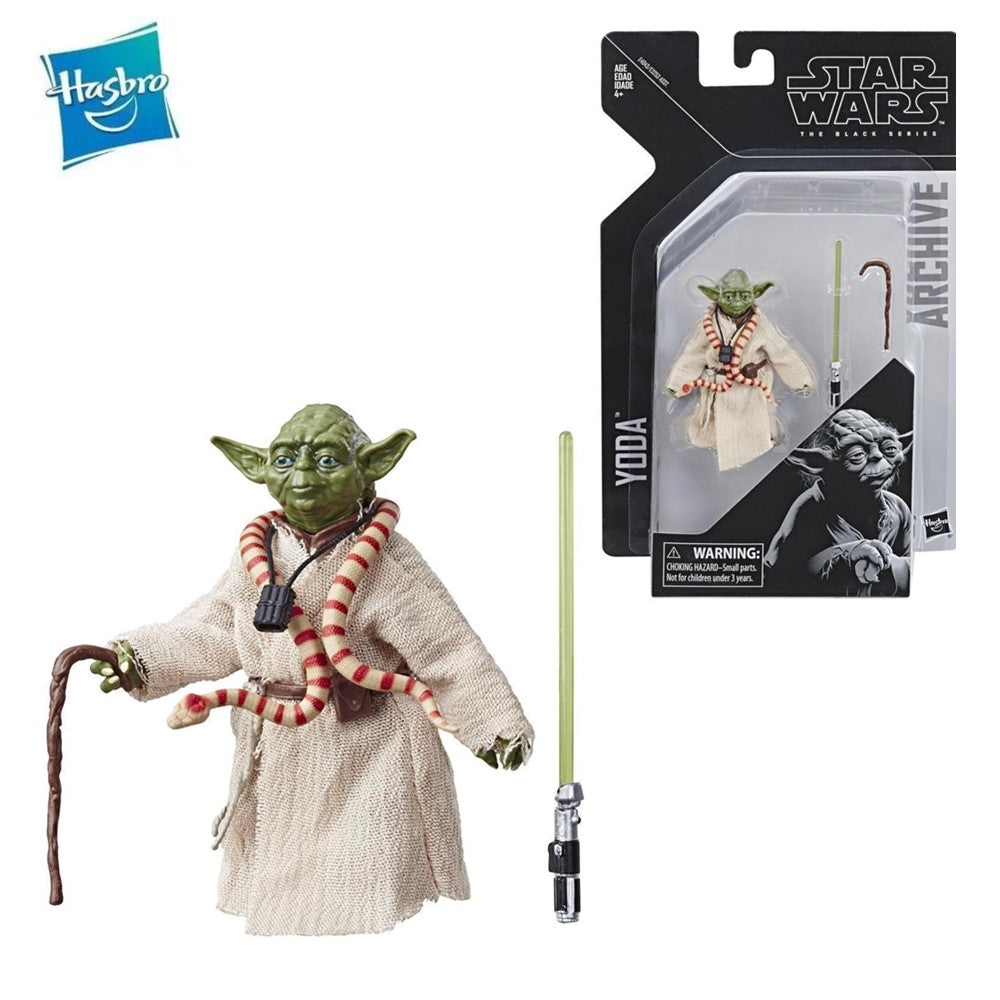 Original Star Wars The Black Series 2021 Arquivo Mestre Yoda Ep2 Boneco de Ação Brinquedo Colecionável Presente