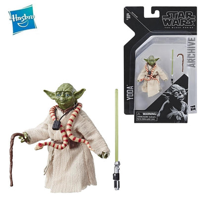 Original Star Wars The Black Series 2021 Arquivo Mestre Yoda Ep2 Boneco de Ação Brinquedo Colecionável Presente