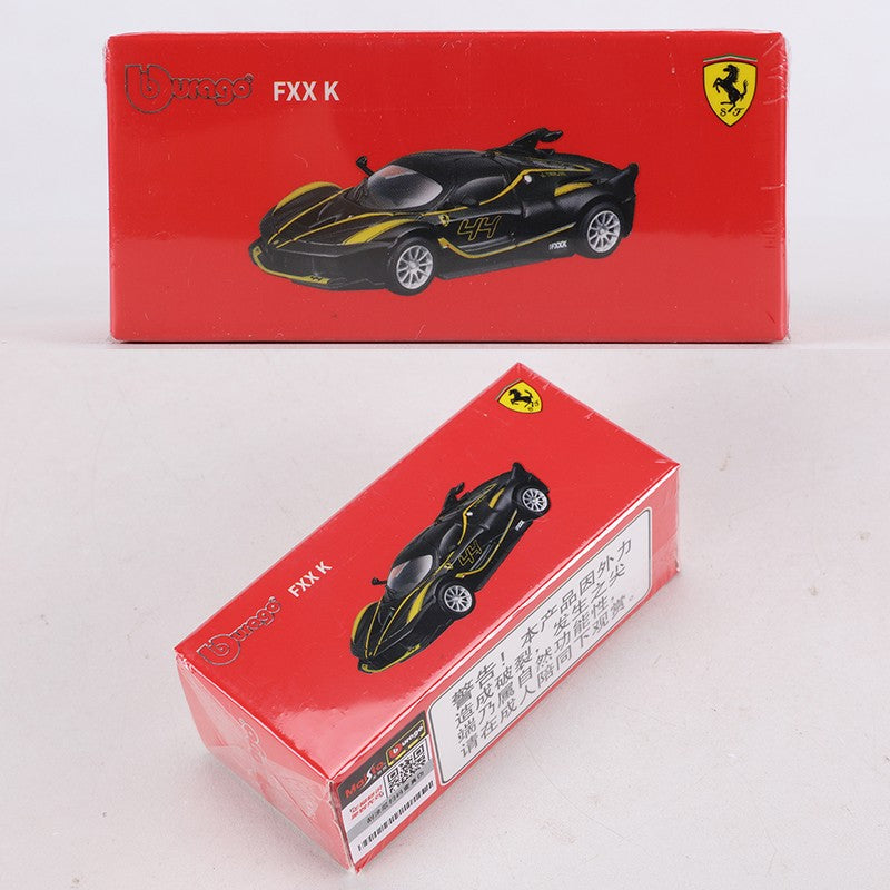 Burago 1:64 Ferrari Fxxk Nº 44 Carro Modelo de Liga