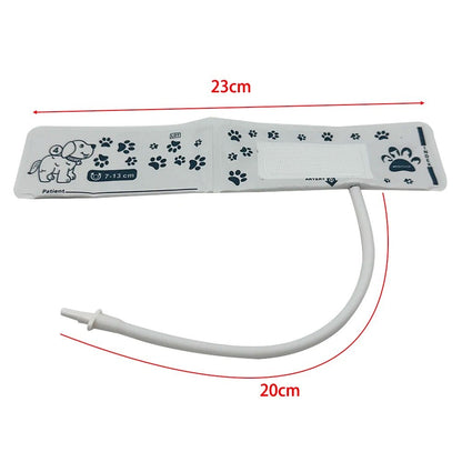 Manguito de Medição de Pressão Arterial para Animais de Estimação, Mangueira de PVC, Manguito de Medição de Pressão Arterial para Ratos/Coelhos/Gatos/Cães/Gado