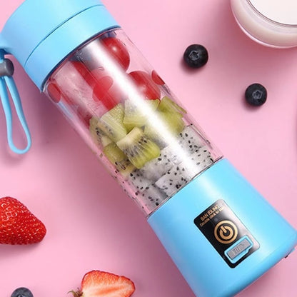 Portable Mini Juicer Handheld Electric Blender USB Rechargeable Multifunction Kitchen Appliance for Fruit Milkshake