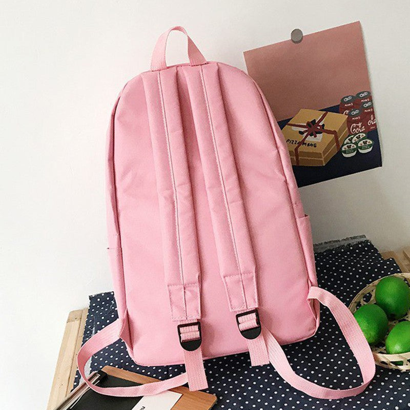 Mochila Infantil Estampa Margarida Pequena Mochila Escolar Infantil Mochila de Viagem Organizador de Roupas Mini Mochilas de Lona Unissex