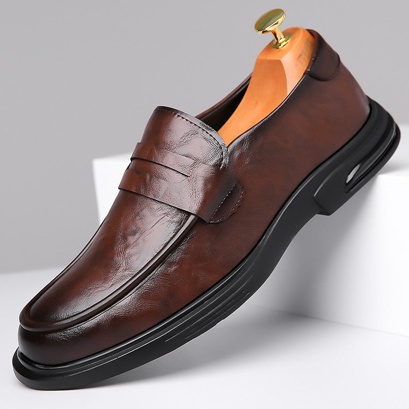 High Quality Fashionable Loafers Leather Men Business Formal Casual Leather Shoes Spring Men Soft and Comfortable Leather Shoes