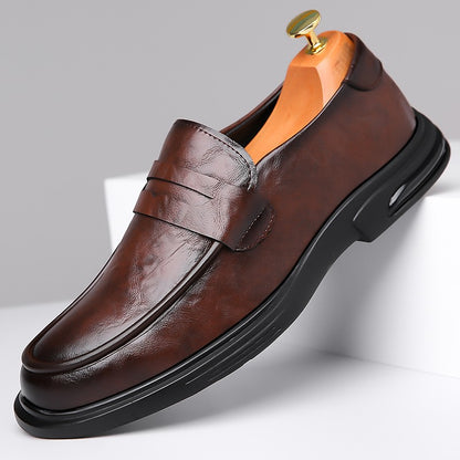 High Quality Fashionable Loafers Leather Men Business Formal Casual Leather Shoes Spring Men Soft and Comfortable Leather Shoes
