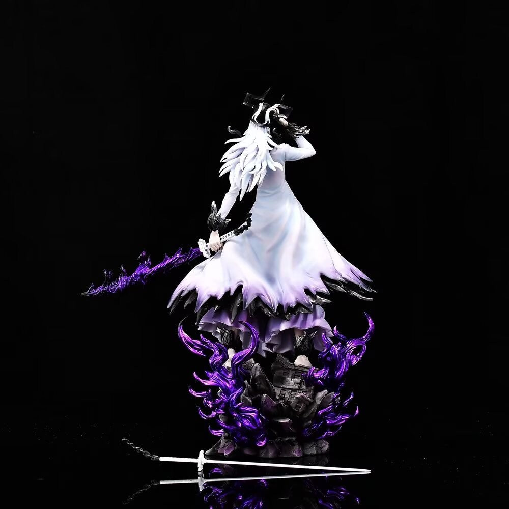 31-33cm Bleach Kurosaki Ichigo Duas Formas Grande Figura de Anime Modelo Estátua Coleção de Meninos Decoração de Mesa Ornamentos Brinquedos Presentes