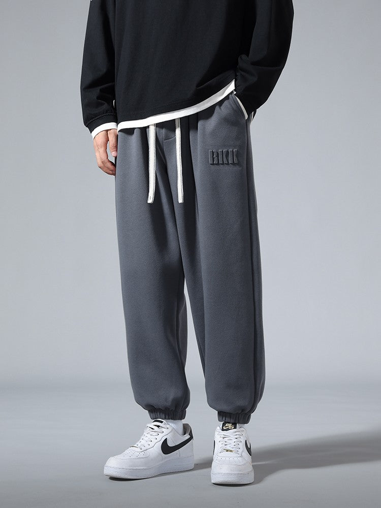 Men's Jogger Cotton/Polyester Sweatpants Big Size 8XL 7XL 6XL Sports Baggy Pants Sting Banding  Hip Hop Loose Harem Trousers