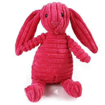 Brinquedo de Pelúcia para Cães Mordedor de Cordeiro, Macaco, Porco com Som, Treinamento de Ventilação, Suprimentos para Limpeza de Dentes de Cães, Brinquedos para Cães Grandes