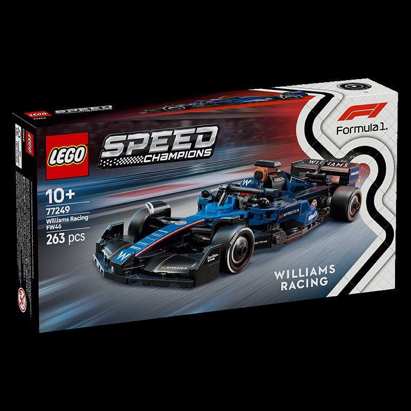 Lego Speed 77249 Williams F1 Racing Menino Brinquedo de Blocos de Construção Infantil Presente