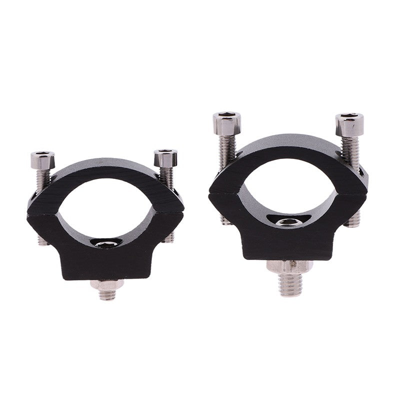 Suporte e Braçadeira para Para-choque – Ajustável para Farol de LED, Farol Auxiliar e Faróis de Milha de Motocicleta