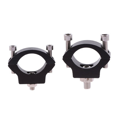 Suporte e Braçadeira para Para-choque – Ajustável para Farol de LED, Farol Auxiliar e Faróis de Milha de Motocicleta