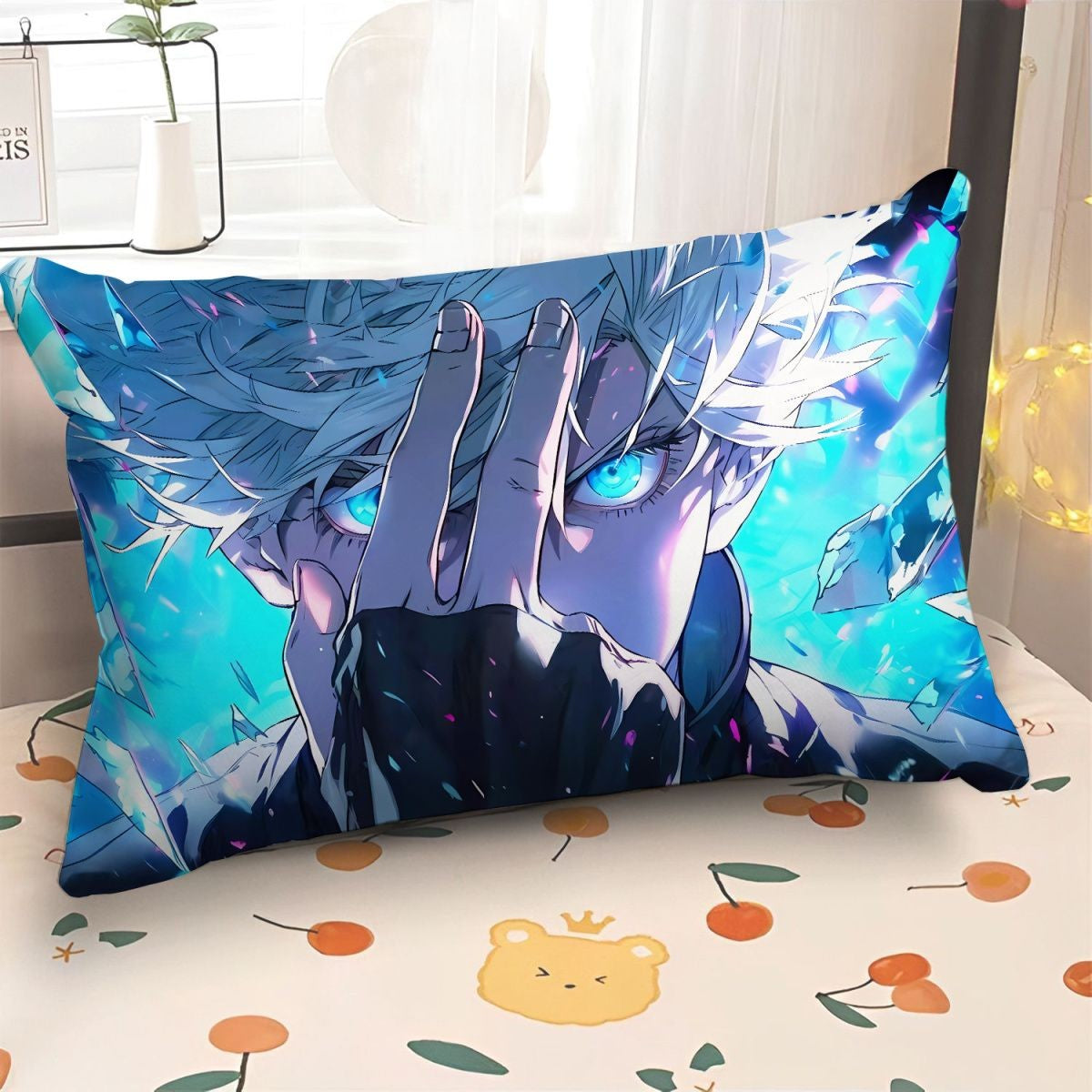 Jujutsu Kaisen peripheral pillow double side pillowcase Cartoon anime Itadori Yuji bedroom bed pillow Gojo Satoru soft pillow