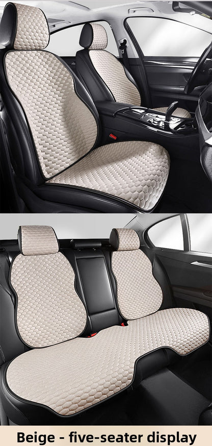Universal Car Seat Cover Four Season Auto Flax Breathable Seat Covers for Car Seats Cover Protection Cars Accessories
