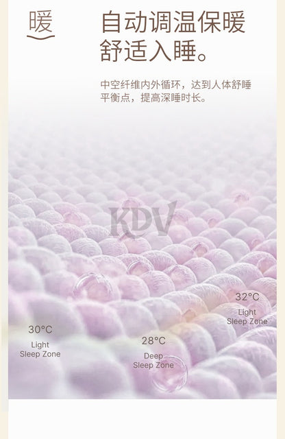 High Quality Autumn Winter Double Bed Duvet Insert Queen Size Thick Warm Quilted Comforter Soybean Fiber Fluffy Soft Quilt Core