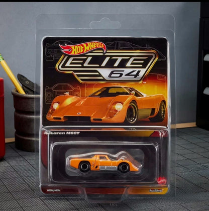 Original Hot Wheels Rlc Elite64 Red Line Club Hottest Metal Cars In The World Benz 300sl Porsche 964 Car Model Collection Toys
