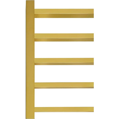 5 Bars Luxury Heated Towel Rack Wall Mounted Towel Warmers, Towel Warmer Rack for Bathroom with Timer & Temperature Multi-Level