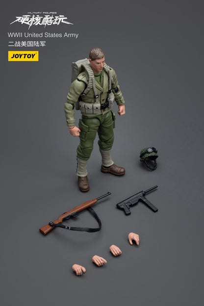[EM ESTOQUE] JOYTOY 1/18 Boneco de Ação Exército da Segunda Guerra Mundial Militar Anime figuras Brinquedos Modelo