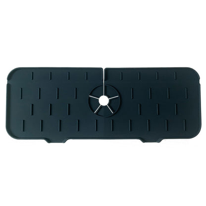 Utensílios de Cozinha Almofada Absorvente de Torneira de Silicone Prateleira Pia Protetor de Respingos Tapete Protetor de Bancada Acessórios de Tapete de Dreno de Banheiro