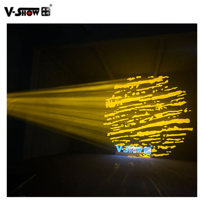 VSHOW 2pcs S712 With Folding Clamp With Flightcase Led Module 450W Beam Spot Wash BSW 3in1 With Zoom CMY CTO Moving Head Light