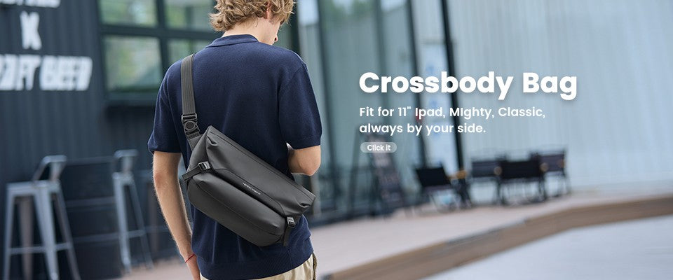 Heroic Knight Casual Men's Shoulder Bag 6.5" Phone Woman's Crossbody Bag Waterproof Men Chest Bag Outdoors Unisex Travel Pack