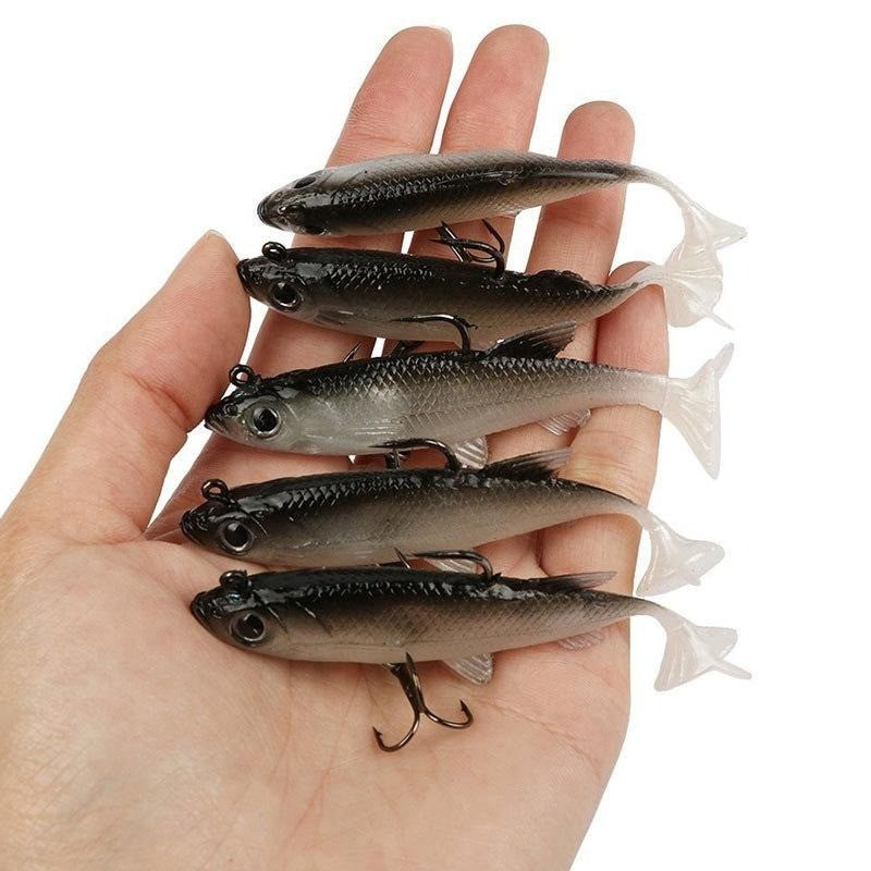 1Pc Silicone Fishing Lures Artificial Bait Bass Fishing Bait Cool Fishing Accessory