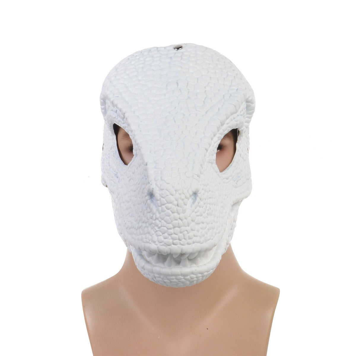 1pc Mouth Removable Mask, Halloween, Christmas Animal Dinosaur Mask Head Cover, Party Dress Up Supplies