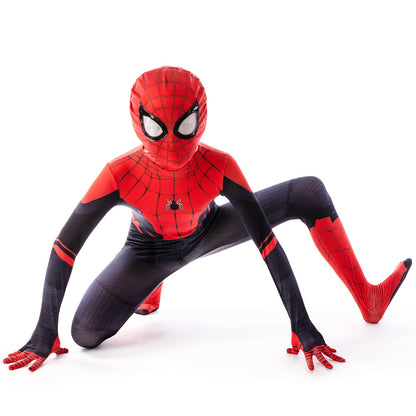 Anime Superhero Costume Miles Morales Cosplay Zentai Bodysuit Halloween Costumes Kids Superhero Costumes Movie Characters